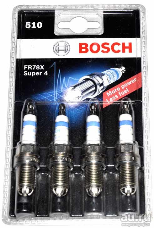 Свечи BOSCH инж. 16-клапанный (4-х контакт.) FR-78