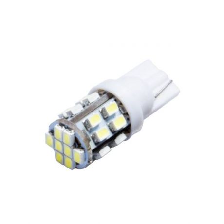 Лампа 12V диод T10 W5W без цоколя (24 диодов)