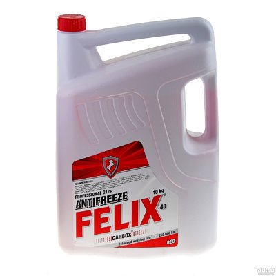 Антифриз FELIX CARBOX-40 (красный) 10 кг.