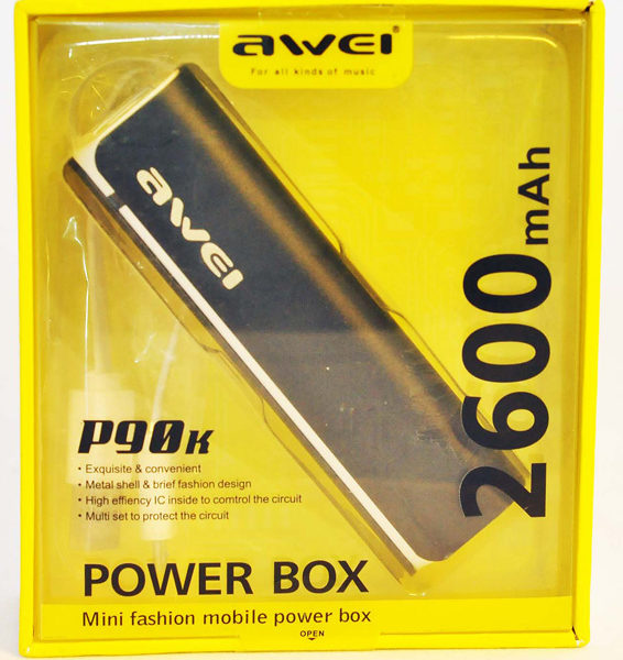 Зарядное устройство Awei P90K 2600mAh