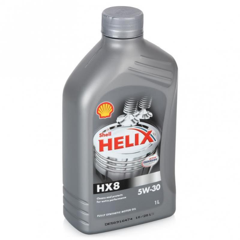 Масло моторное Shell Helix HX8 5/30 A3/B4 синтетика 1л. 550052791