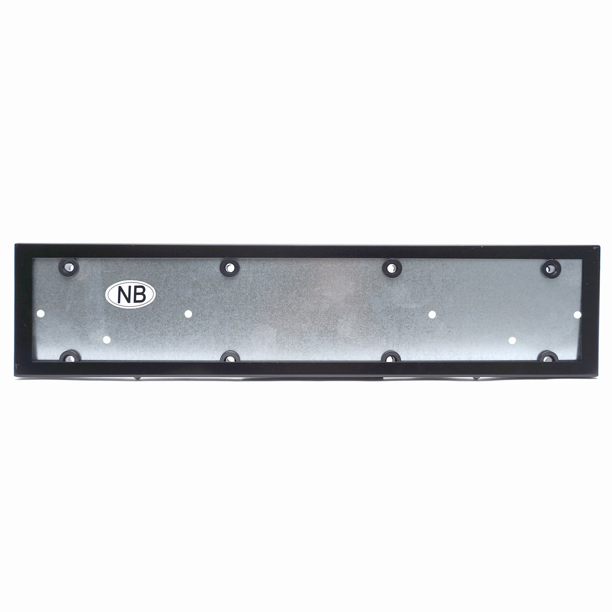 Рамка под номер (777) черная