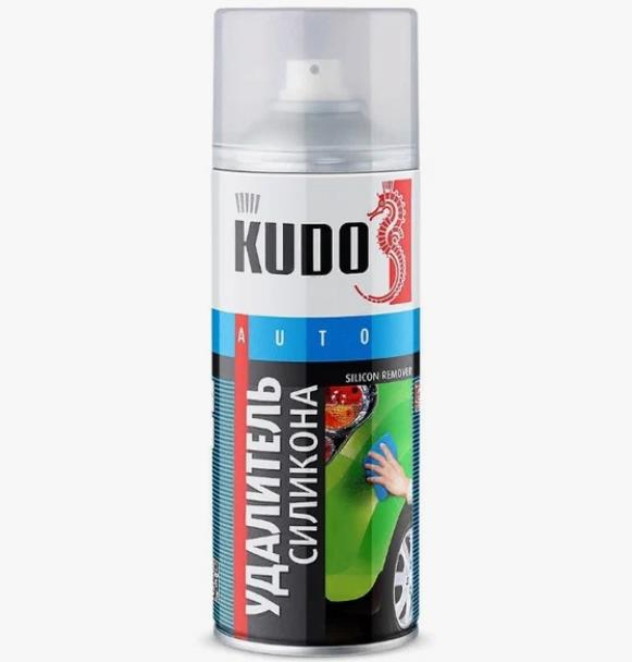 Очиститель силикона "KUDO" (520мл) "Удалитель силикона " аэрозоль