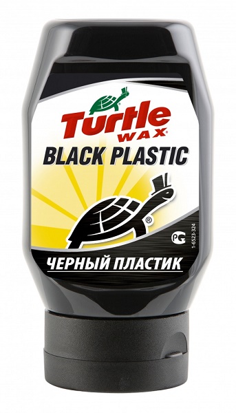 Turtle Wax Полироль для пластика чёрный 300мл.