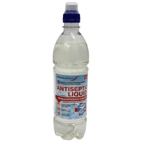 Средство для рук с антибактериальным эффектом "Antiseptic Liquid", 0,250 мл, ПЭТ с дозатором