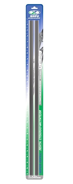 Резинка Лента стеклоочистителя  "ХОРС"  54см. 2шт.