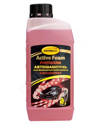 Автошампунь для б/к мойки АС-335 "Active foam universal Premium" 1л.