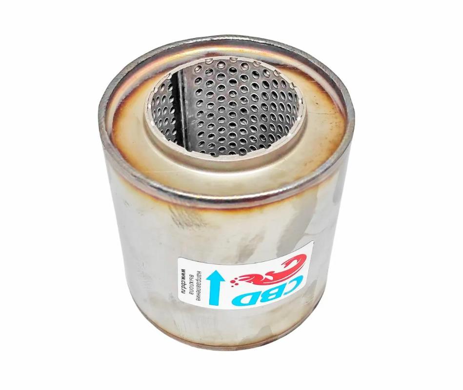 Пламегаситель универсальный коллекторный 57х110х100 СВД Solaris / Rio 1.6 (17-)