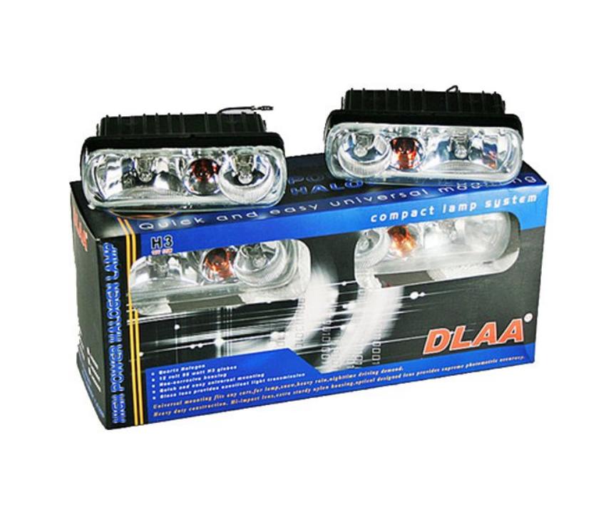Противотуманки импортные 3 лампы (пара) DLAA  LA 5090 W