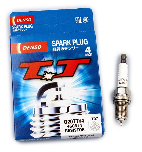 Свечи зажигания"DENSO" Q 20 TT (T-07) 4шт.