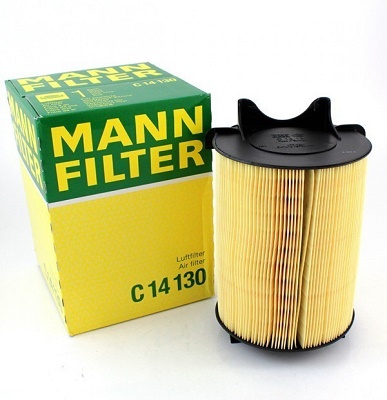 фильтр воздушный MANN-C14130/1  Audi A3, VW Passat/Tiguan/Touran/Golf/Jetta/Caddy, Skoda Yeti/Okta