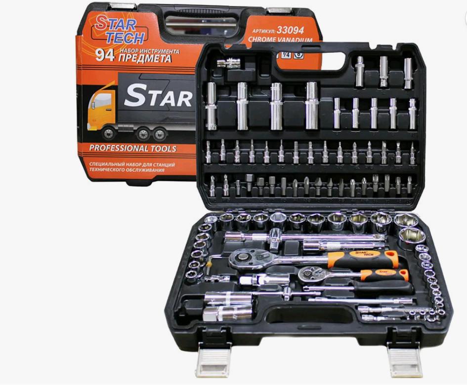 Набор инструментов "STAR TECH" 94 предметов ST88094