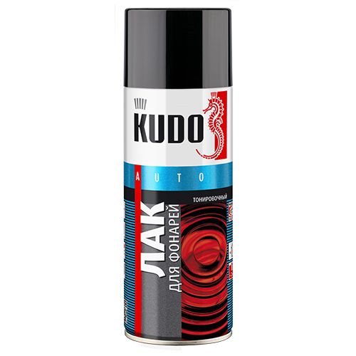 Лак для тонировки фар ЧЕРНЫЙ KUDO 520мл KU-9010