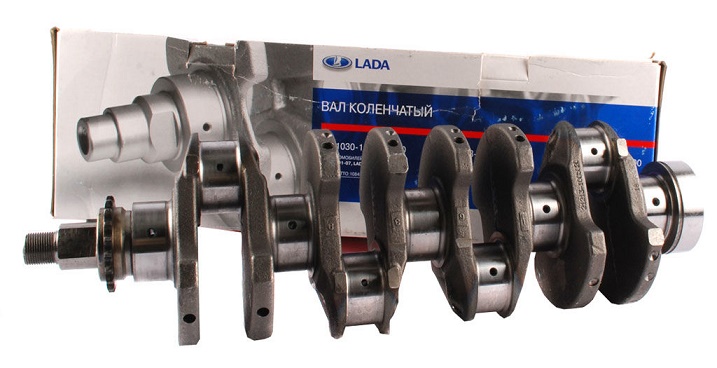 Вал 2123 коленчатый со звёздой.