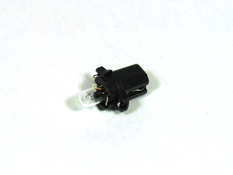 Лампа 12V T5 W1,2W без цоколя с патрончиком 2110 маленькая 1шт.