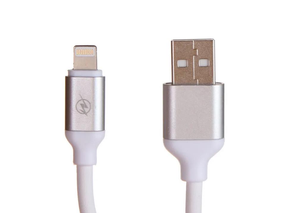 Кабель универсальный USB Lightning USB 1м 2A WIIIX CB-105-U8 белый 1метр