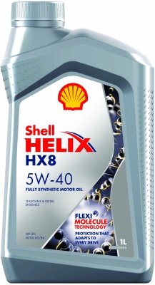 Масло моторное Shell Helix HX8 5/40 A3/B4 синтетика 1л. 550061564O004 550070335 