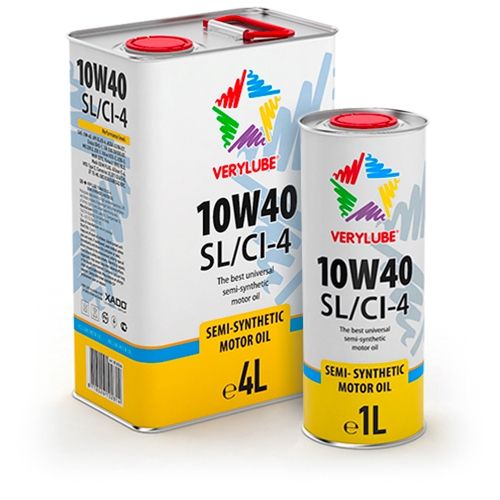 Масло моторное Verylube 10W-40 SL/CF 4 л (Голландия)