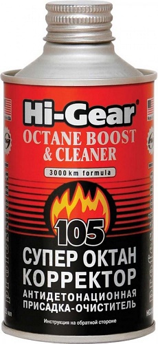 Присадка в топливо Супероктан-корректор очиститель на 60л "HiGear"3306