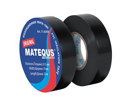 Изолента ПВХ "SWAT" черная 19ммх25 PVC-04  KR-09-2206