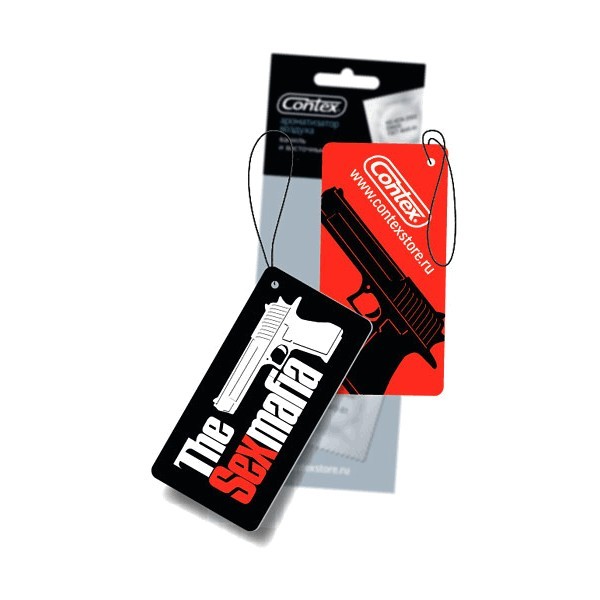 Ароматизатор "CONTEX" THE SEX MAFIA аромат древесно-цветочной свежести (сухой подвесной)
