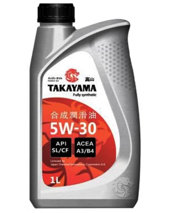 Масло моторное TAKAYAMA SAE 5/30 SN/CF C3 4л (пластик)