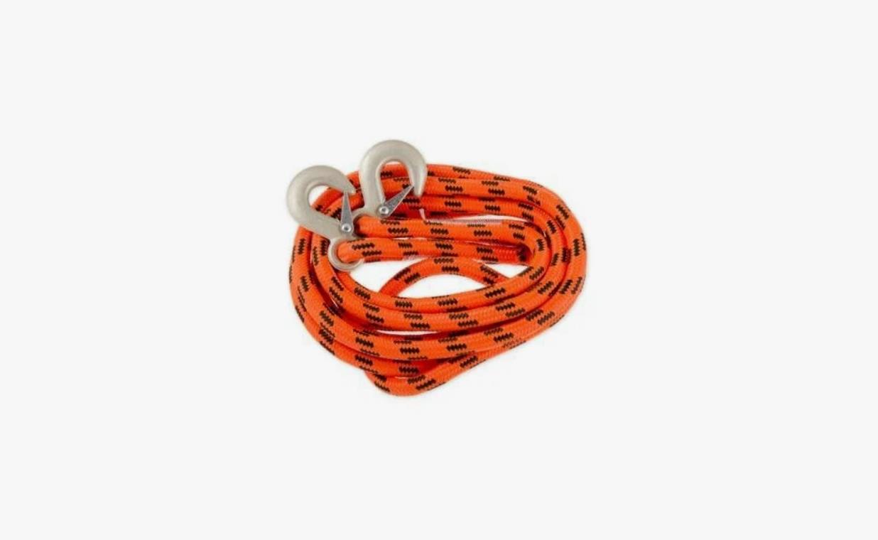 Трос буксировочный (шнур плетеный) 4,5 м, 7 т. 2 крюка, сумка ARNEZI A0904009