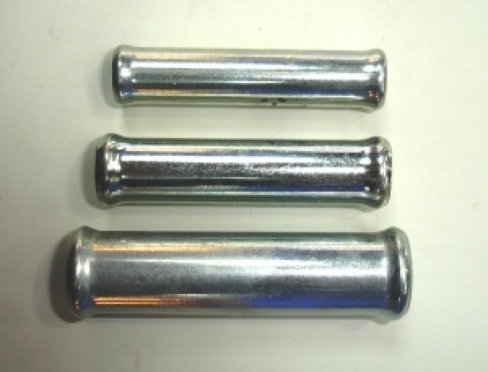 Трубка соеденитель для патрубков прямая D 16х16 L-55 mm(металл)
