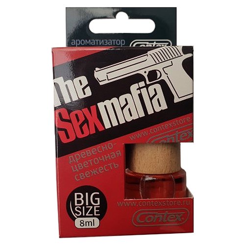 Ароматизатор "CONTEX" THE SEX MAFIA аромат древесно-цветочной свежести (флакон с деревянной крышкой)
