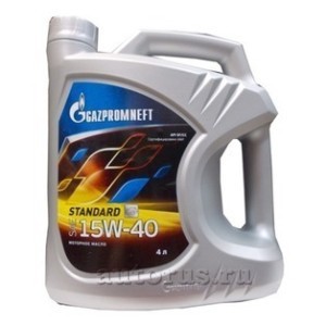 Масло моторное Gazpromneft Standart 15w40 4л минеральное