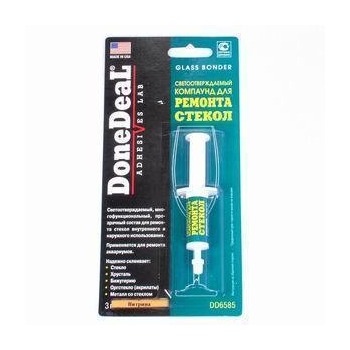 Клей Светоотверждаемый компаунд для ремонта стекла DoneDeal 6585