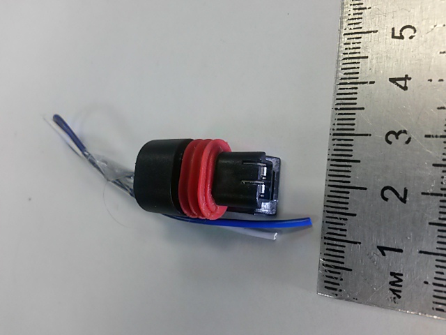 Колодка 2110 датчика включения эл. вентилятора (в сборе с проводом) 051СБ2 SLRK-316