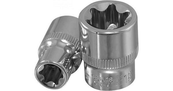 Головка E18 внешний TORX 1/2"DR короткая 