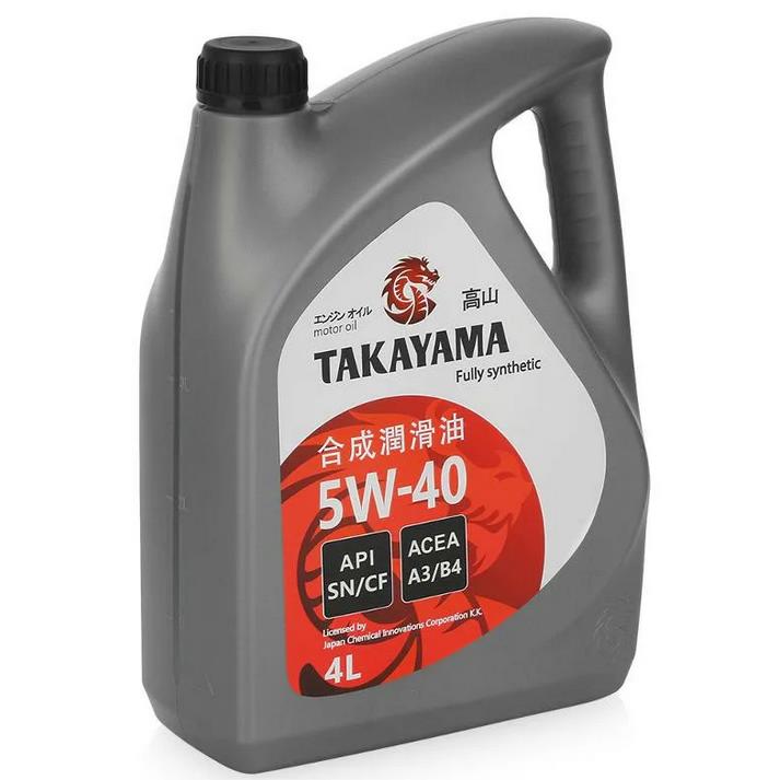 Масло моторное TAKAYAMA SAE 5/40 SN/CF 1л (пластик)