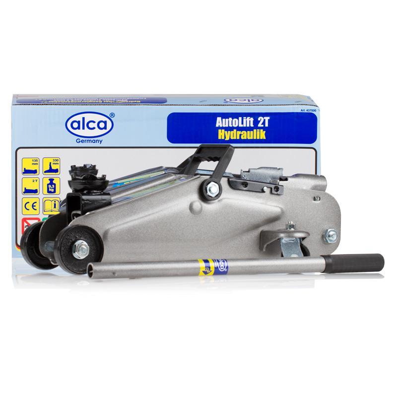 Домкрат  2т гидравлический подкатной "ALKA" (в коробке)