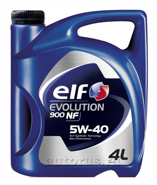 Масло моторное ELF EVOLUTION 900 NF 5W-40 4л. 10150501 213909