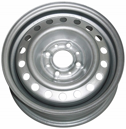 Диск колёсный штамповка R-13 4х98 5J ET-35 (ВАЗ 2108) СЕРЕБРИСТЫЙ НОВ.ОБРАЗЦА
