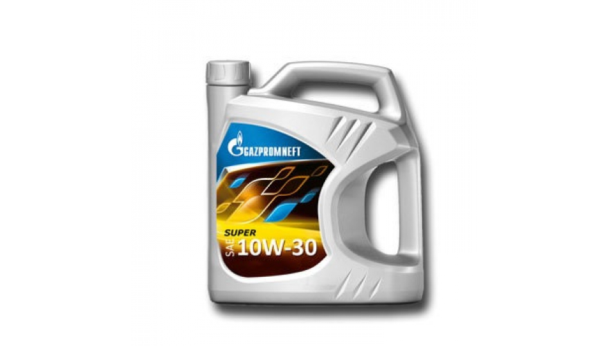 Масло моторное Gazpromneft Super 10w30 4л минеральное