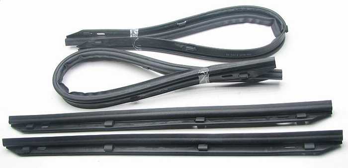 Уплотнитель 2110 порогов двери 4шт.