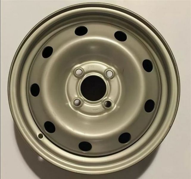 Диск колесный штамповка R-14 4х100х60,1х5,5J ЕТ-43 (Рено Шевроле Дэу) Серебристый