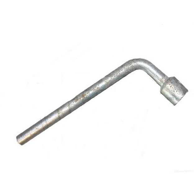 Ключ баллонный р-19 Г-образный с лопатки (сварной,цинк) Сервис ключ LHTW3519