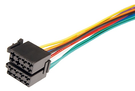 Евро-разъём для автомагнитолы AK ISO (папа)