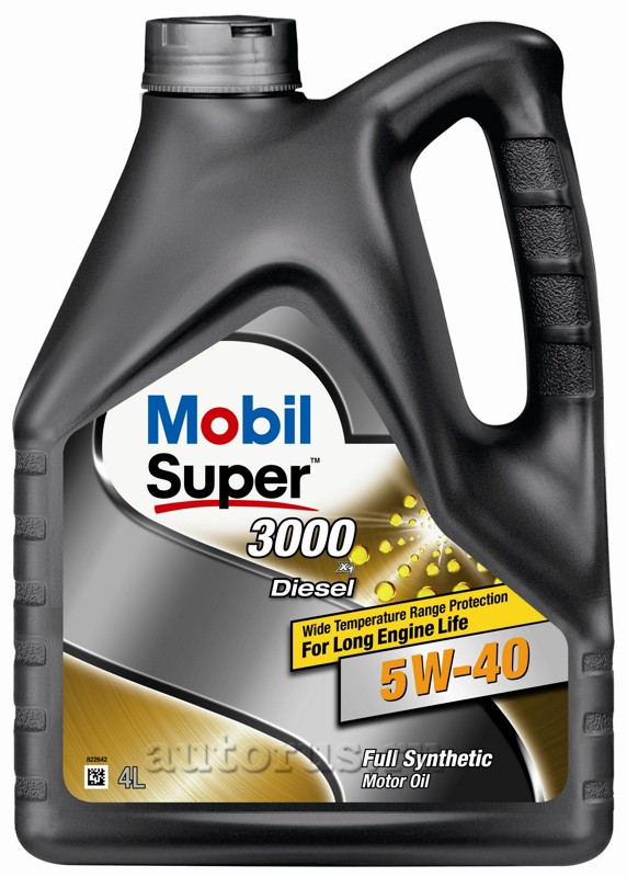 Масло моторное Mobil 5/40 Super Diesel 3000х1 4л.