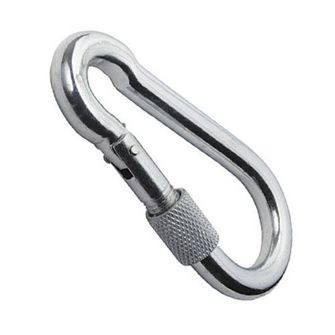 Карабин с фиксатором 5,0,REXANT