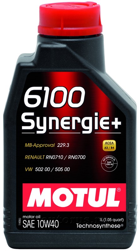 Масло моторное MOTUL синт. "6100 Synergie 10W-40", 1л