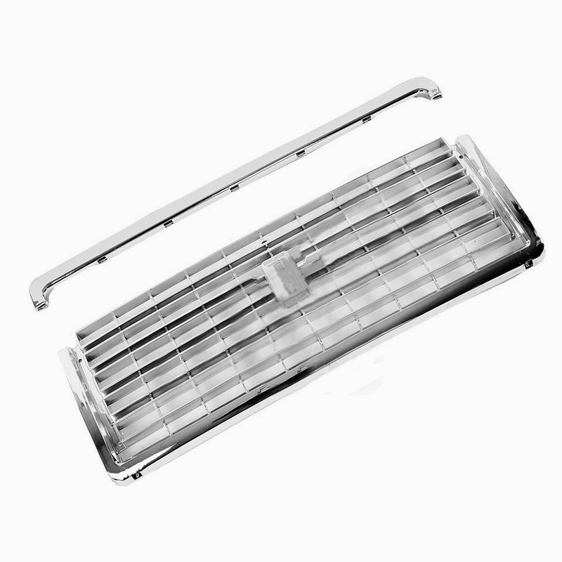 Решетка 2107 радиатора ХРОМ (дааз)