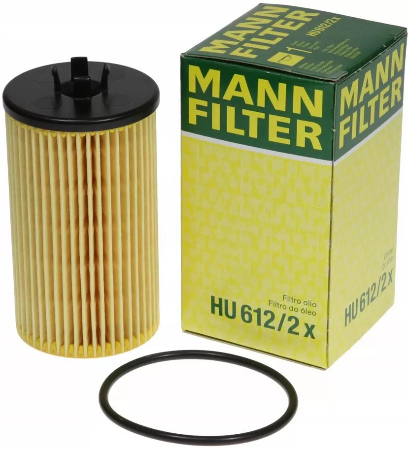 Фильтр масляный MANN HU612/2X Chevrolet Cruze 1.8, Aveo (T250)., Aveo (T300) (аналог EO-65090)