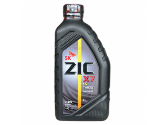 Масло моторное ZIC 5/30 X7 LS синтетика 1л.