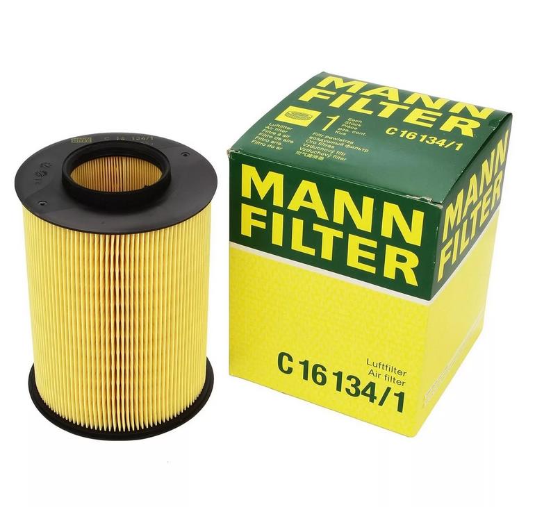 Фильтр воздушный MANN-C16134/2 Ford Focus II/C-MAX /Volvo C30 S40 V50 (бочонок) (аналог SB 2188)