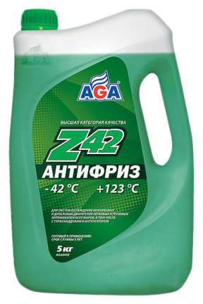 Антифриз AGA Зелёный -42С+123С 5л